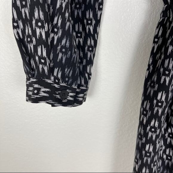 Rebecca Taylor Box Step Silk Dress Size 2 - Picture 6 of 11